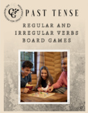 Past Tense Regular and Irregular Verbs Board Games