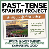 Past-Tense Spanish Project | ¿Qué Hiciste durante el Veran