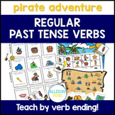 Regular Past Tense Verbs Cards and Games | Speech Therapy