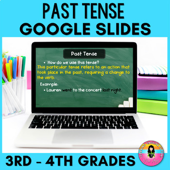 Preview of Past Tense Verbs Google Slides Digital Resources