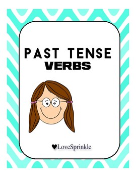 Preview of Regular Past Tense Verbs Grammar Packet