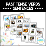 FREE Past Tense Verbs Sentences Speech Therapy