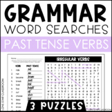 Past Tense Verbs Word Search - Grammar Word Search