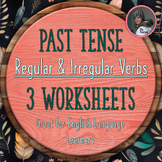 Past Tense Worksheets with Regular and Irregular Verbs