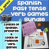Past Tense and Reflexive Verb Games in Spanish