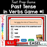 Past Tense in Verbs Test Prep Game #1