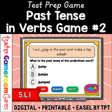 Past Tense in Verbs Test Prep Game #2