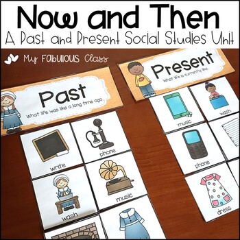 Preview of Past and Present- A Social Studies Now and Then Mini-Unit