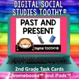 Past and Present Digital Social Studies Toothy® Task Cards