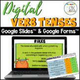 Past and Present Verb Tenses Google Slides™ and Google Forms™