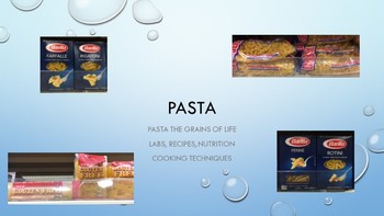 Preview of Pasta Power Point