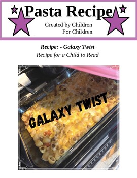 Preview of Pasta Recipe For Children