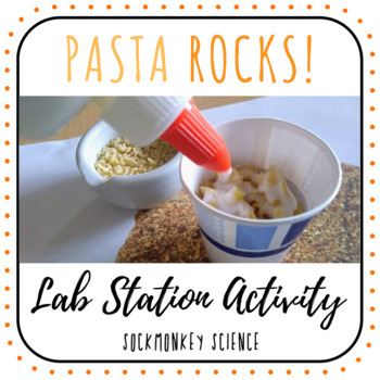 Preview of Pasta Rocks! Sedimentary Rock Formation Lab {The Rock Cycle}