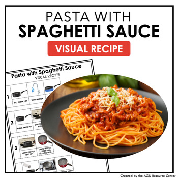 Preview of Pasta with Spaghetti Sauce Visual Recipe