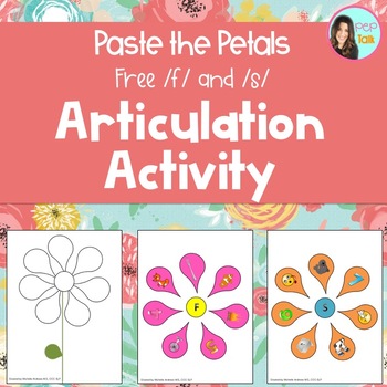 Preview of Paste the Petals /F/ and /S/ Artic Freebie