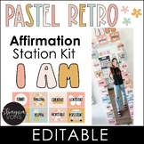 Pastel Affirmation Station - Affirmation Mirror Cards - Pa