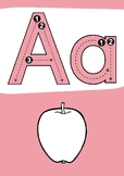 Pastel Alphabet Picture Posters