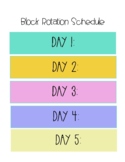 Pastel Block Rotation Clipchart