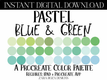 Soft Pastel - Blue Shades Color Palette