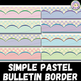 Pastel Bulletin Board Borders, Printable Border Bulletin Board