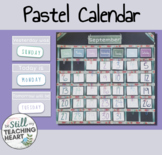 Pastel Calendar