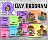 Pastel Classroom Day Schedule