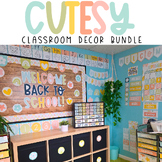Pastel Classroom Decor Bundle | Cutesy Doodle Decor | GROW