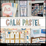 Pastel Classroom Decor Bundle | Pastel Classroom Theme | C