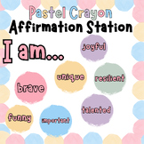 Pastel Crayon Theme Affirmation Station