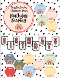 Pastel Dalmatian Spotty BOHO Bundle | Birthday Banner and 