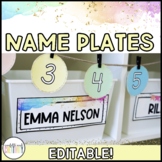 Pastel Desk Name Plates
