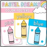Pastel Dreams Classroom Decor: Color Posters