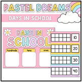 Pastel Dreams Classroom Decor: Days in School Ten Frame Display