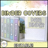Pastel Editable Binder Covers & Spines