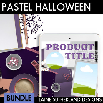 Preview of Pastel Halloween Bundle