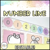 Pastel Number Line 0-200