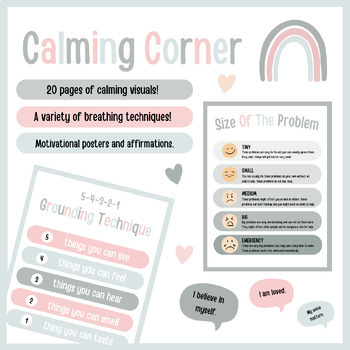Preview of Pastel Pink & Blue Calming Corner Package