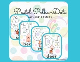 Pastel Polka Dot Letter Wall