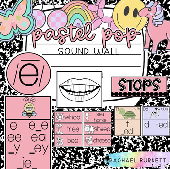 Preview of Pastel Pop Decor Bundle Sound Wall