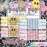 Pastel Pop Decor Bundle Toolbox Labels