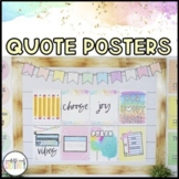 Pastel Quotes Posters