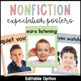 Pastel Rainbow Whole Body Listening Posters | Real Picture