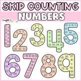 Pastel Skip Counting Numbers