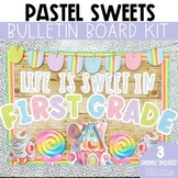Pastel Sweets Back To School Bulletin Board Kit