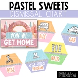 Pastel Sweets Classroom Decor | Dismissal Chart | How We G