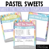 Pastel Sweets Classroom Decor | Meet the Teacher, Newslett