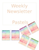 Pastel Weekly Newsletters