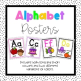 Pastels and Polka Dots Alphabet Posters