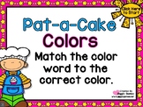 Pat-a-Cake Colors Match PowerPoint Interactive Game