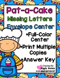 Pat-a-Cake Missing Letters Envelope Center